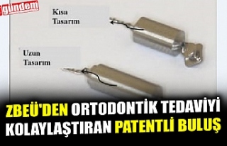ZBEÜ'DEN ORTODONTİK TEDAVİYİ KOLAYLAŞTIRAN...