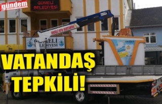ATM CİHAZI KALDIRILDI, VATANDAŞ TEPKİLİ!