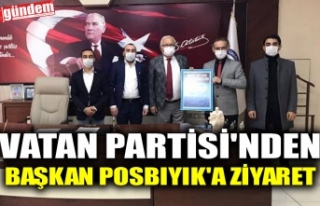 VATAN PARTİSİ'NDEN BAŞKAN POSBIYIK'A...