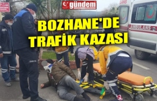 BOZHANE'DE TRAFİK KAZASI