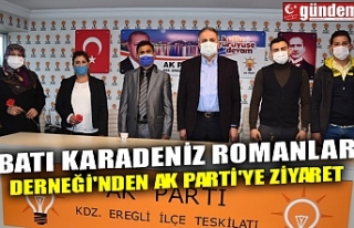 BATI KARADENİZ ROMANLAR DERNEĞİ'NDEN AK PARTİ'YE...