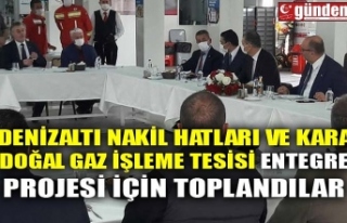 DENİZALTI NAKİL HATLARI VE KARA DOĞAL GAZ İŞLEME...