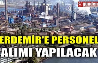 ERDEMİR'E PERSONEL ALINACAK