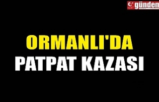 ORMANLI'DA PATPAT KAZASI