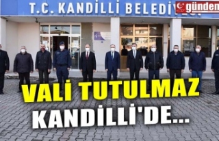VALİ TUTULMAZ KANDİLLİ'DE...