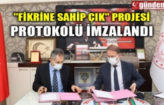 "FİKRİNE SAHİP ÇIK" PROJESİ PROTOKOLÜ...