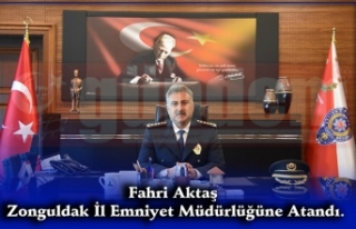 Fahri Aktaş Zonguldak İl Emniyet Müdürlüğüne...