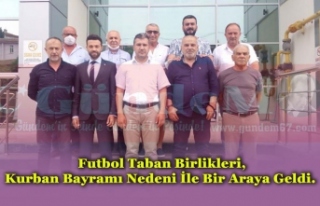 Futbol Taban Birlikleri, Kurban Bayramı Nedeni İle...