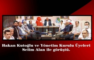 Hakan Kutoğlu ve Yönetim Kurulu Üyeleri Selim Alan...