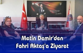 Metin Demir'den Fahri Aktaş'a Ziyaret