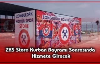 ZKS Store Kurban Bayramı Sonrasında Hizmete Girecek