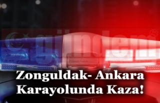 Zonguldak- Ankara Karayolunda kaza