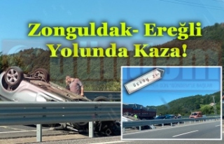 Zonguldak- Ereğli Yolunda Kaza!