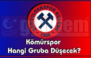Zonguldak Kömürspor'un Yarın Grubu Belli Olacak.