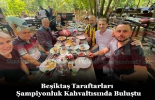 Beşiktaş Taraftarları Şampiyonluk Kahvaltısında...