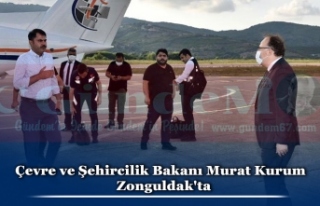 Çevre ve Şehircilik Bakanı Murat Kurum Zonguldak'ta