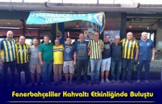 Fenerbahçeliler Kahvaltı Etkinliğinde Buluştu