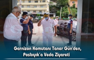 Garnizon Komutanı Taner Gün'den, Posbıyık’a...