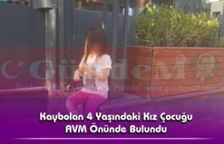 Kaybolan 4 Yaşındaki Kız Çocuğu AVM Önünde...