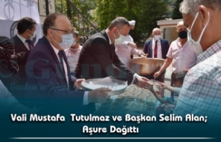 Vali Mustafa Tutulmaz ve Başkan Selim Alan; Aşure...