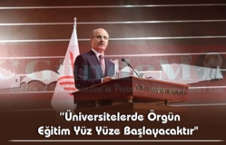 YÖK Başkanı Özvar'dan 'Yüz Yüze Eğitim'...
