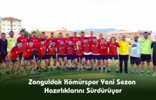 Zonguldak Kömürspor Yeni Sezon Hazırlıklarını...