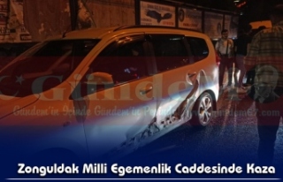 Zonguldak Milli Egemenlik Caddesinde Kaza