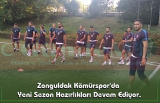 Zonguldak Kömürspor'da Yeni Sezon Hazırlıkları...