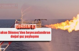 Bakan Dönmez'den heyecanlandıran doğal gaz...
