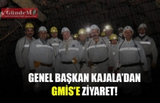 GENEL BAŞKAN KAJALA'DAN GMİS'E ZİYARET!