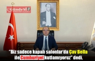 VALİ TUTULMAZ'DAN MEHTERLİ BAYRAM KUTLAMASI...