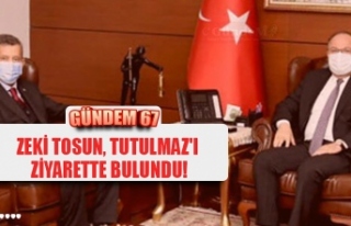 ZEKİ TOSUN, TUTULMAZ'I ZİYARETTE BULUNDU!