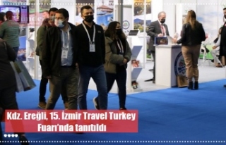 Kdz. Ereğli, 15. İzmir Travel Turkey Fuarı’nda...