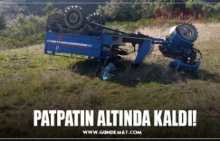 PATPATIN ALTINDA KALDI!