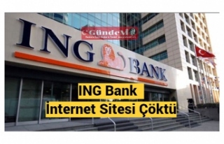 ING Bank  İnternet Sitesi Çöktü
