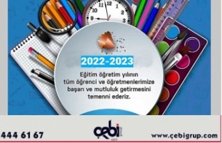 ÇEBİ GRUP 2022-2023 EĞİTİM ÖĞRETİM YILI MESAJI