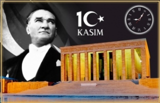 10 Kasım Atatürk'ü Anma Programı Belli Oldu