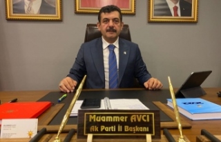 AK Parti İl Başkanı Muammer Avcı,Dan Açıklama.