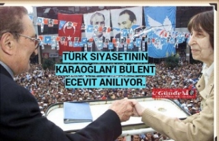 Türk Siyasetinin Karaoğlan’ı Bülent Ecevit Anılıyor.
