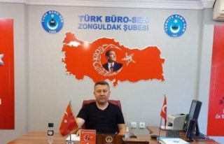 Zonguldak Türk Büro Sen Başkanı Köksal Tunç...