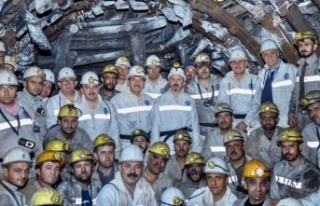 Bakan Ahmet Aydın Madene İndi