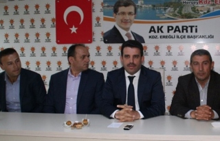 Çakır, AK Partinin Ereğlide yaptığı çalışmalar...