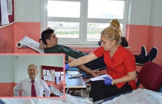 Gülüç İbrahim İzmirli Anadolu Lisesinde kan bağışı...