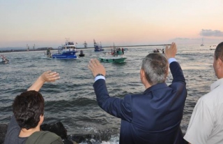 Demokrasi nöbetine Balıkçılardan da destek