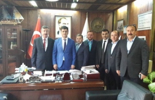 Türksoy, Başkan Şahini ziyaret etti