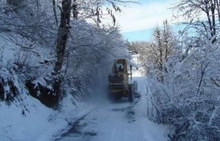 Zonguldakta 38 köye ulaşım sağlanamıyor