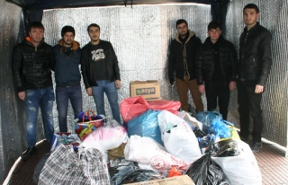 Devrekliler Halep için yardım çadırı kurdu