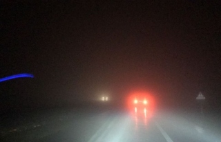 Zonguldak yolunda yoğun sis