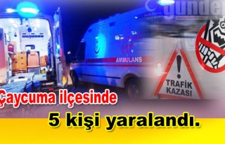 Zonguldak'ta trafik kazası: 5 yaralı