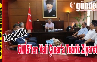 GMİS'ten Vali Çınar'a Tebrik ziyaret